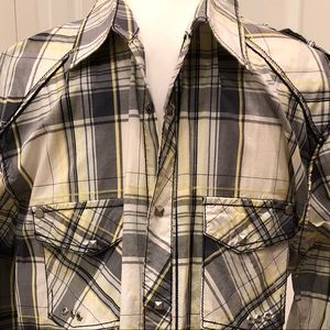 Buckle country and western shirt